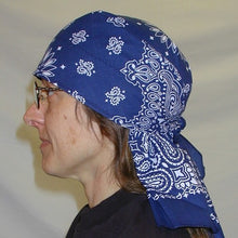 Load image into Gallery viewer, Navy Paisley Skulldana®