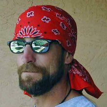 Load image into Gallery viewer, Red Paisley Skulldana®
